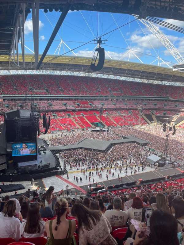 Wembley Stadium, bloc: 532, rangée: 21, place: 156