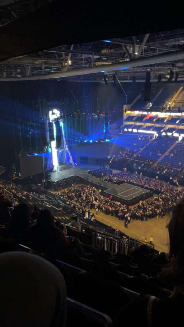 The O2, London, bloc: 407, rangée: Q, place: 598