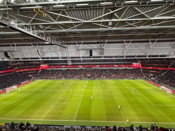 Philips Stadion, bloc: PR, rangée: 40, place: 15