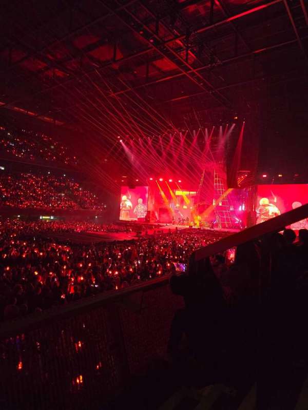 Ziggo Dome, bloc: 104, rangée: 2, place: 109