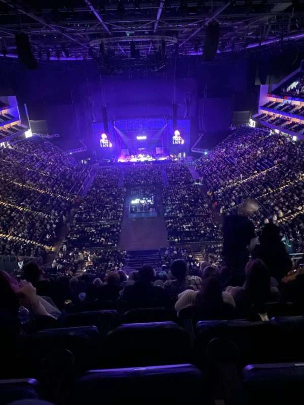 The O2, London, bloc: 412, rangée: L, place: 722