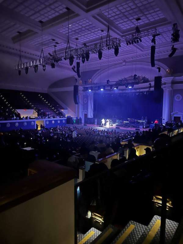 DAR Constitution Hall, bloc: G, rangée: D, place: 5