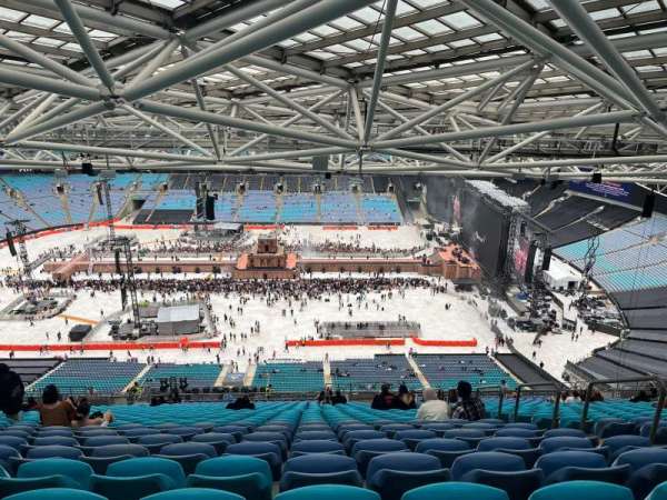Qudos Bank Arena, bloc: 627, rangée: 37, place: 55