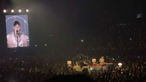 Accor Arena, bloc: Gradin R, rangée: 20, place: 10