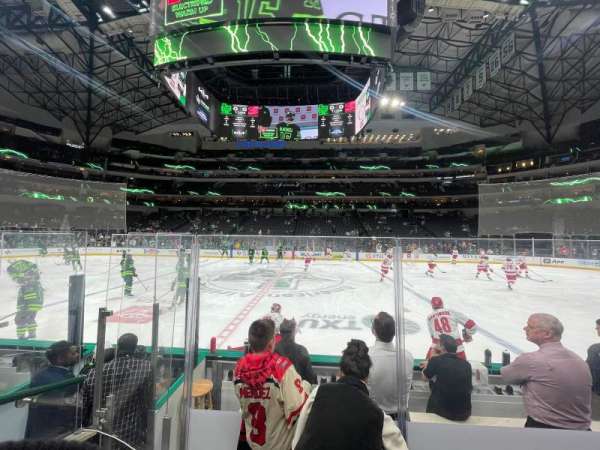 American Airlines Center, bloc: 118, rangée: D, place: 16