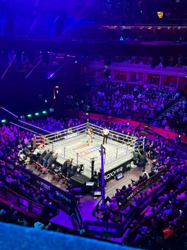 royal albert hall, bloc: Second Tier 29, rangée: 1, place: 1