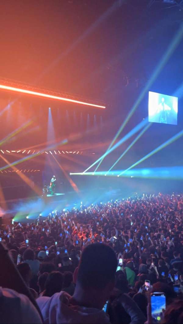 Accor Arena, bloc: Gradin O, rangée: 16, place: 17