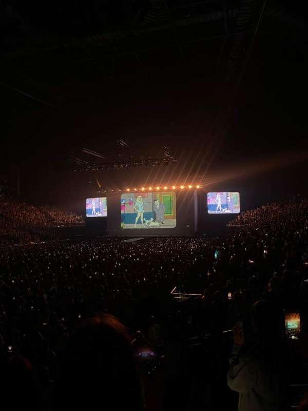 The O2, London, bloc: 108, rangée: K, place: 254