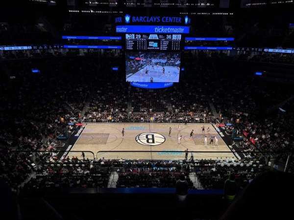 Barclays Center, bloc: 209, rangée: 2, place: 2