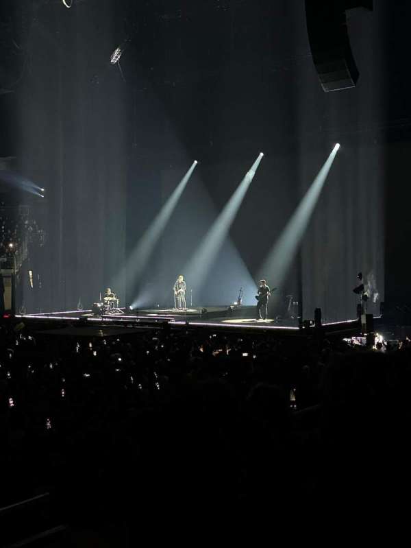 The O2, London, bloc: 111, rangée: K, place: 346
