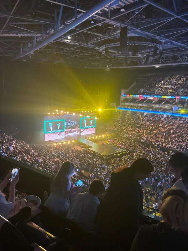 The O2, London, bloc: 406, rangée: C, place: 596