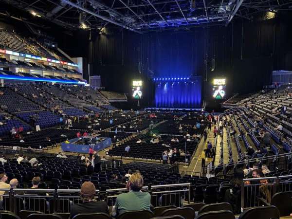 The O2, London, bloc: 108, rangée: T, place: 238
