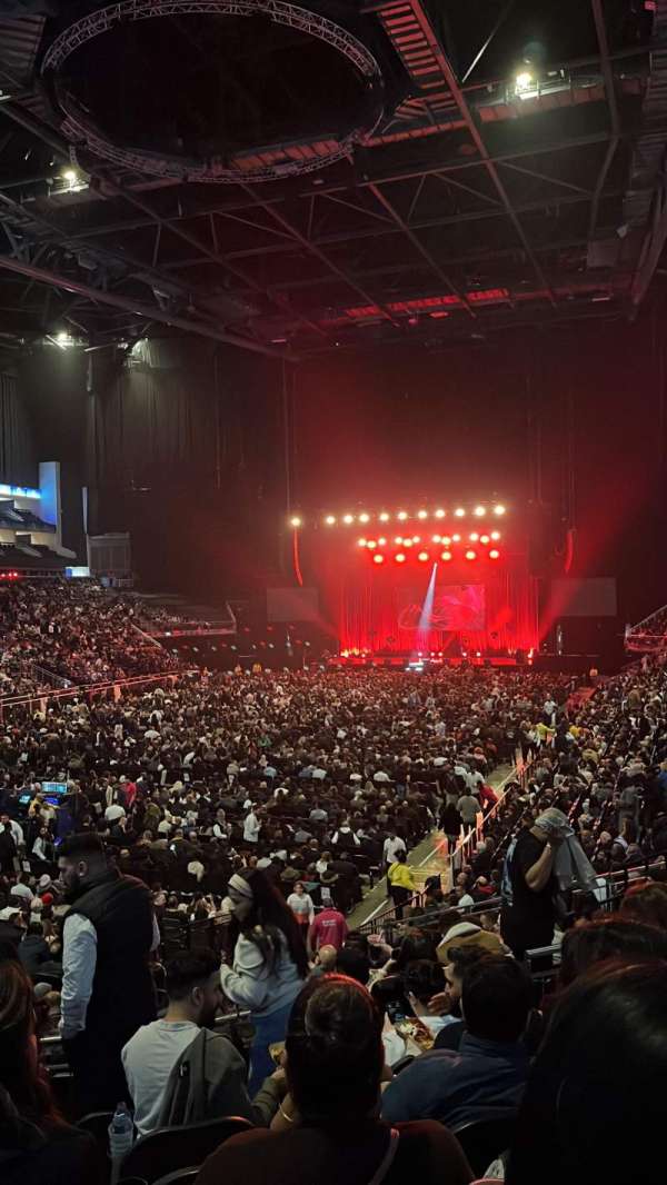 The O2, London, bloc: 108, rangée: T, place: 149