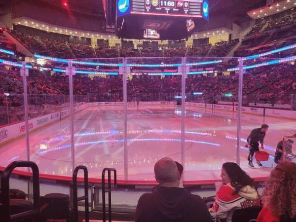 Prudential Center, bloc: 2, rangée: 5, place: 11