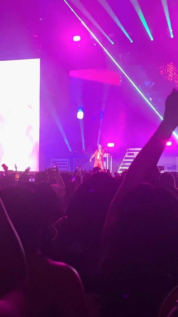 Colonial Life Arena, bloc: Floor, rangée: 16, place: 2