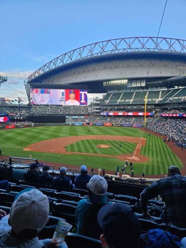 T-Mobile Park, bloc: 233, rangée: 6, place: 8