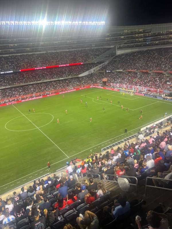 Soldier field, bloc: 438, rangée: 6, place: 1