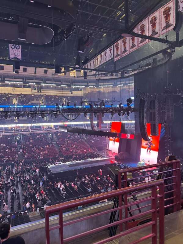 United Center, bloc: 201, rangée: 6, place: 1
