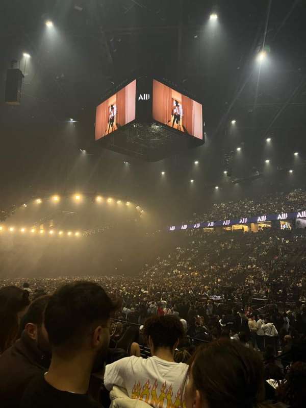 Accor Arena, bloc: Gradin R, rangée: 20, place: 13
