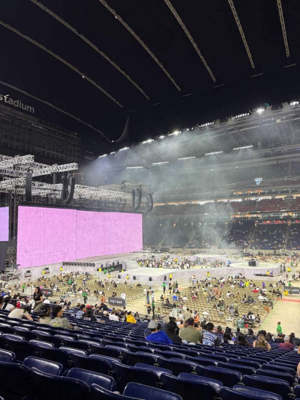 NRG Stadium, bloc: 106, rangée: CC, place: 1-2