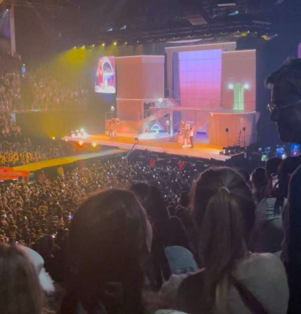 The O2, London, bloc: 111, rangée: V