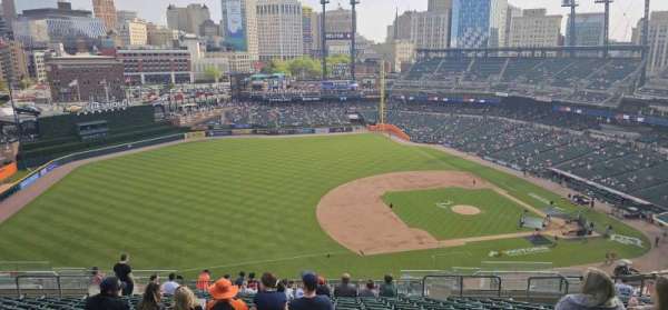 Comerica Park, bloc: 337, rangée: 17, place: 8