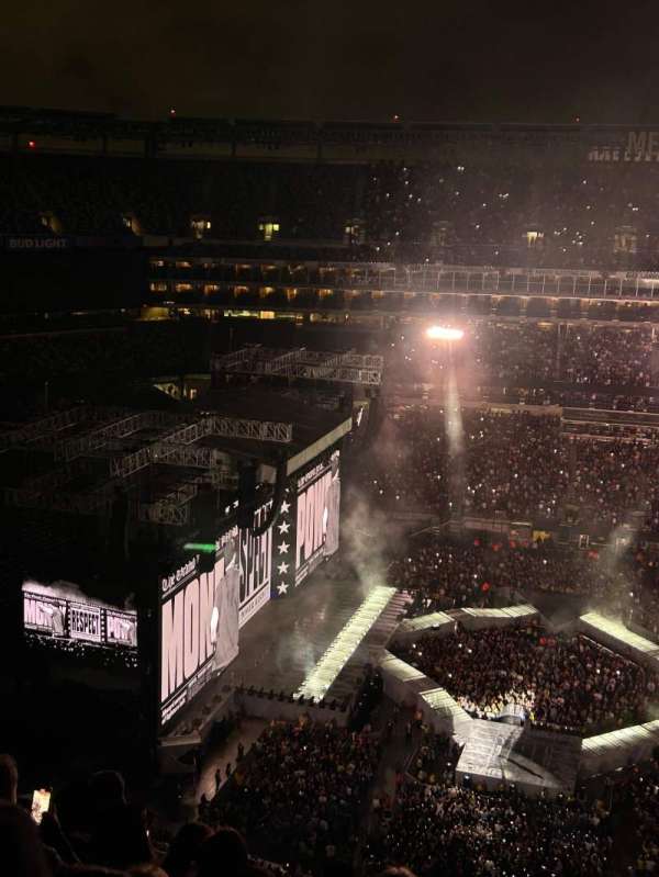 MetLife Stadium, bloc: 339, rangée: 18, place: 14