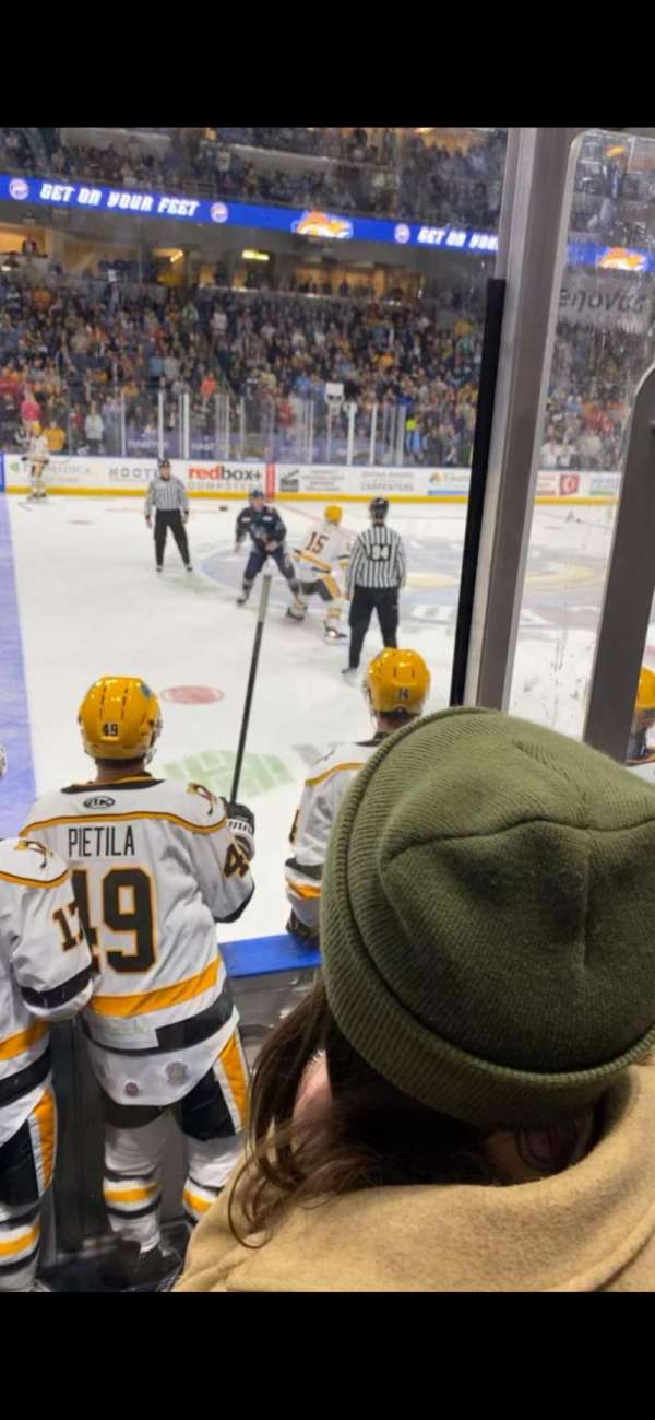 Huntington Center, bloc: 107, rangée: D, place: 15