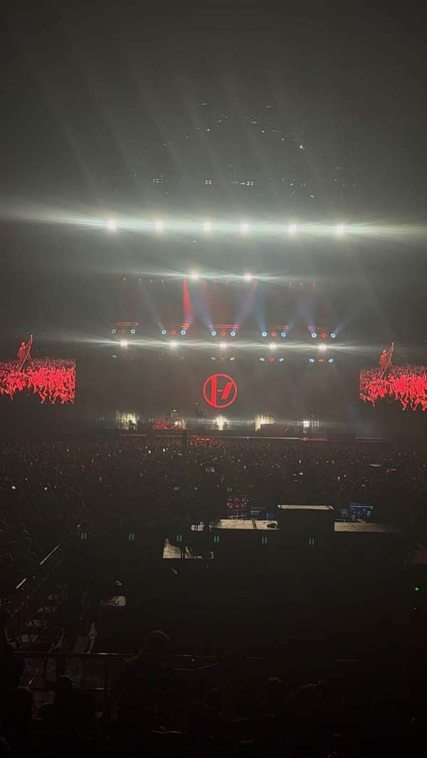 The O2, London, bloc: 106, rangée: h, place: 200