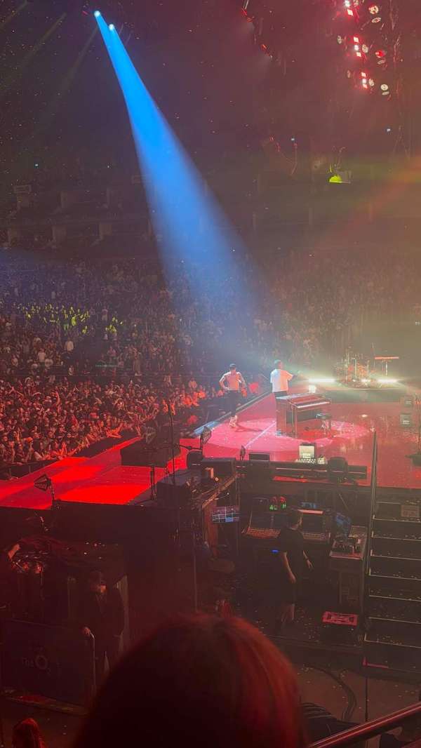 The O2, London, bloc: 113, rangée: l, place: 538