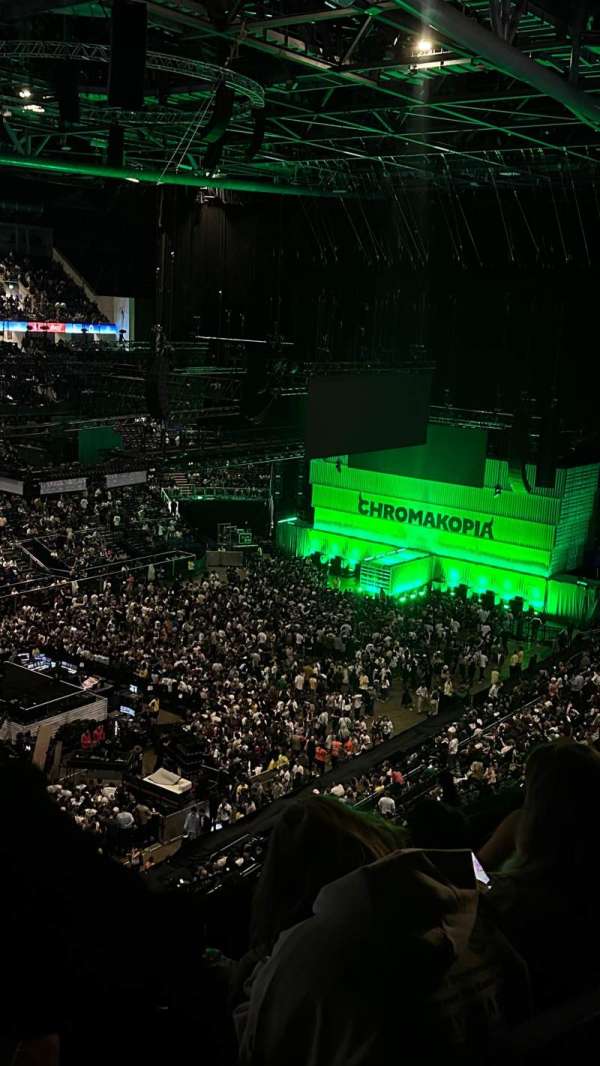 The O2, London, bloc: 416, rangée: E