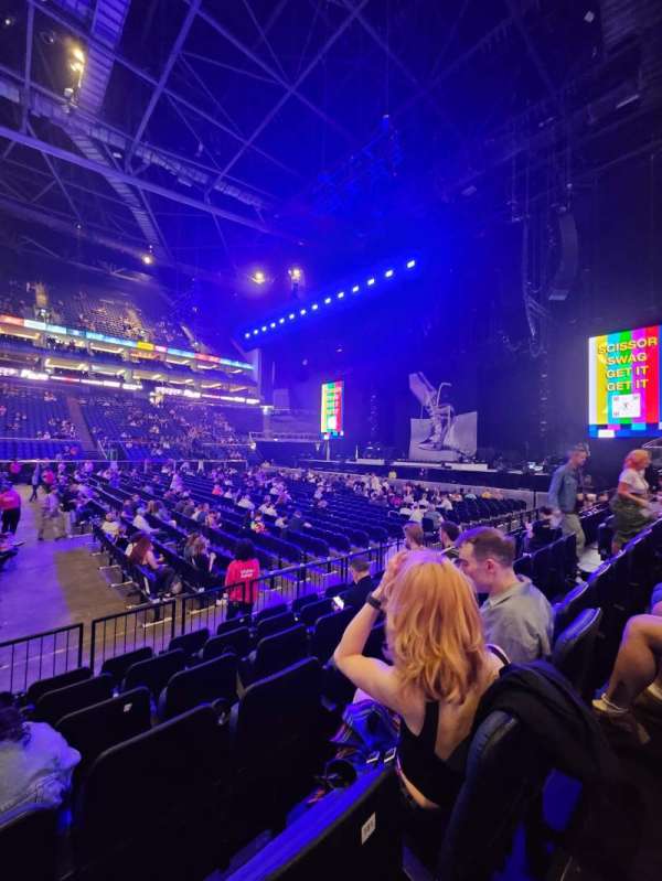 The O2, London, bloc: 111, rangée: F, place: 350