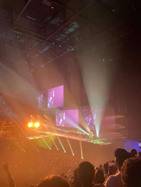Ziggo Dome, bloc: 103, rangée: 8, place: 56