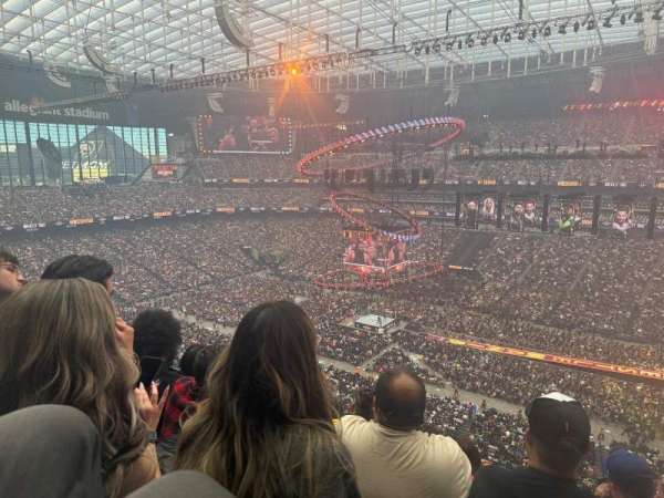 Allegiant Stadium, bloc: 335, rangée: 7, place: 3
