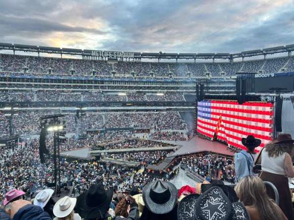 MetLife Stadium, bloc: 215, rangée: 9, place: 4
