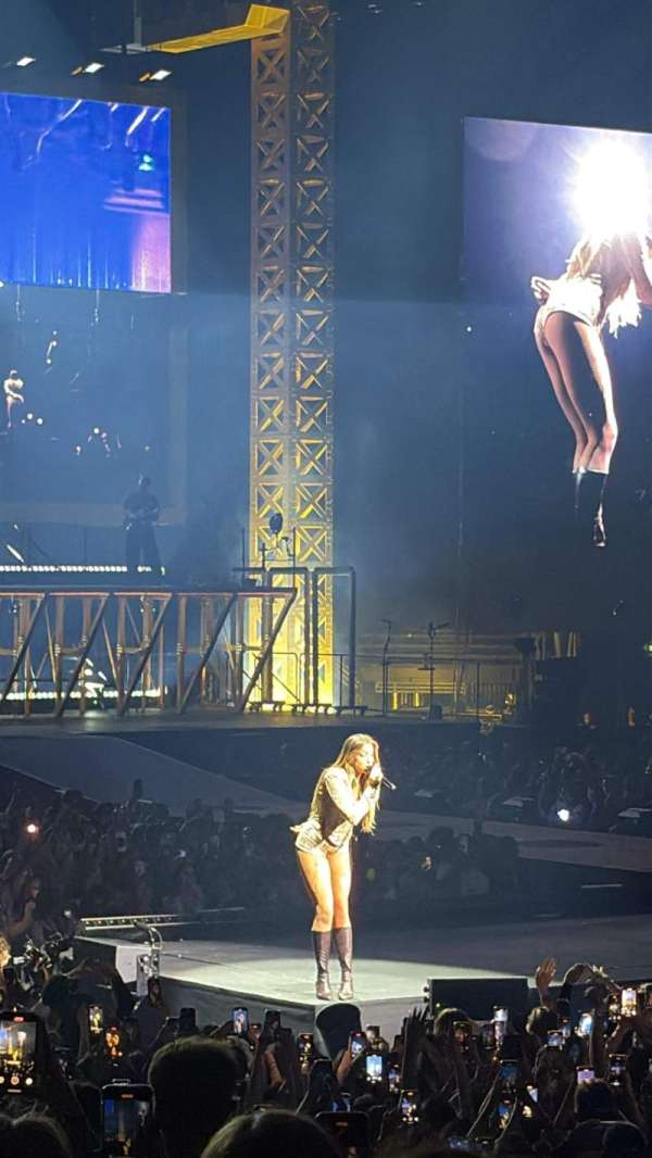 Accor Arena, bloc: Gradin P, rangée: 22, place: 16