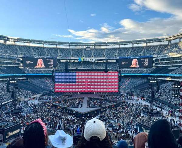 MetLife Stadium, bloc: 225a, rangée: 6, place: 18