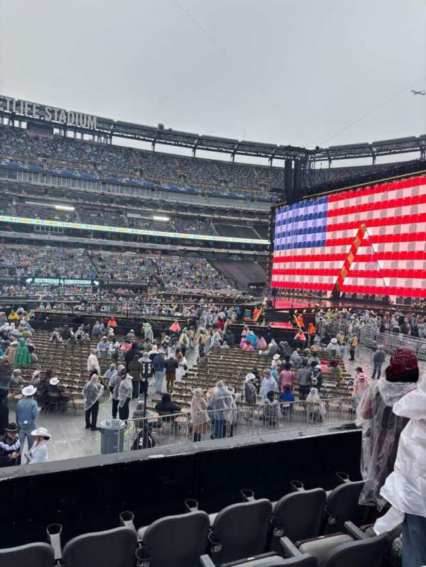 MetLife Stadium, bloc: 114, rangée: 5, place: 7