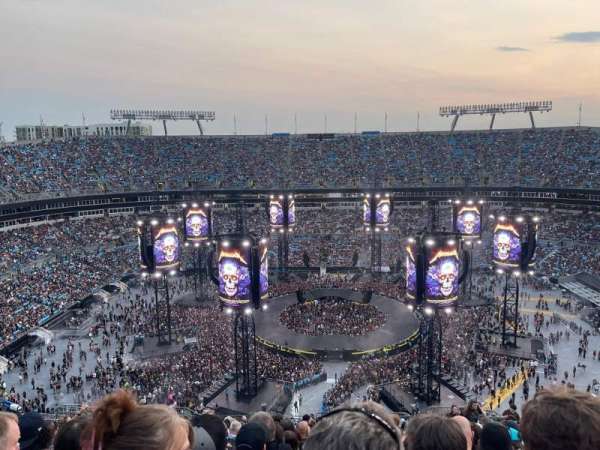 Bank of America Stadium, bloc: 515, rangée: 21, place: 8