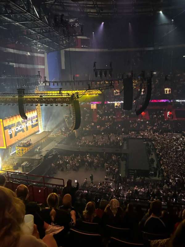 Avicii Arena, bloc: B8, rangée: 12, place: 146