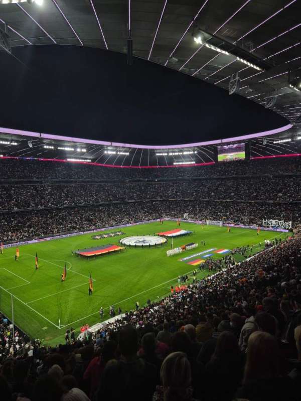 Allianz Arena, bloc: 246, rangée: 23, place: 11