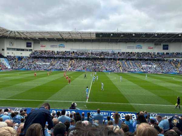 Coventry Building Society Arena, bloc: 20, rangée: P, place: 15
