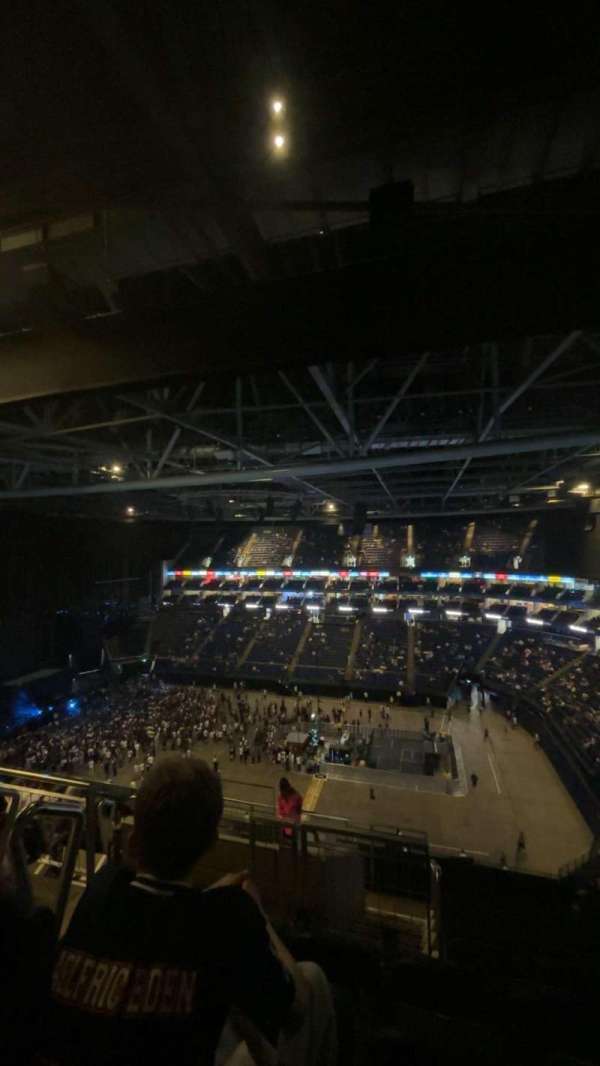 The O2, London, bloc: 405, rangée: L, place: 565