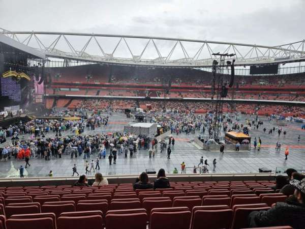 Emirates Stadium, bloc: B63, rangée: 9, place: 499
