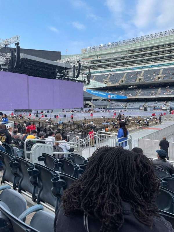 Soldier Field, bloc: 138, rangée: 6, place: 7