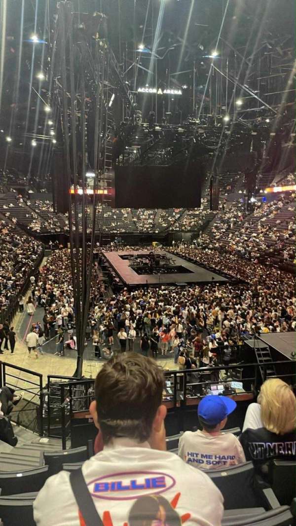 Accor Arena, bloc: Gradin J, rangée: 7, place: 12