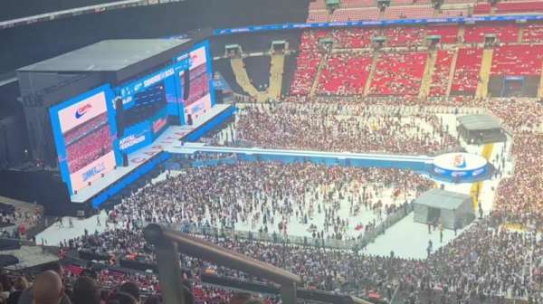 Wembley Stadium, bloc: 526, rangée: 39, place: 377