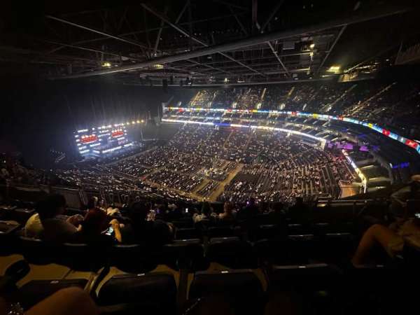 The O2, London, bloc: 407, rangée: L, place: 606