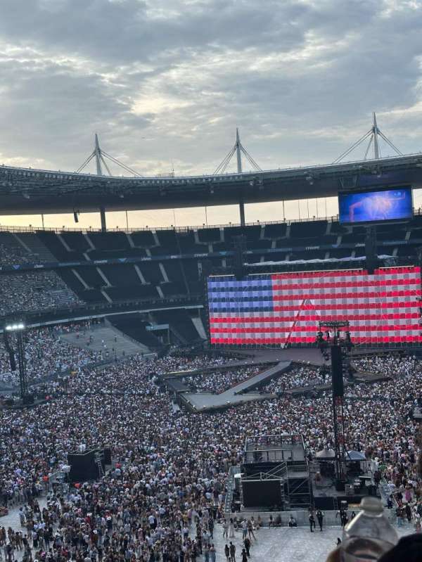 Stade de France, bloc: A4, rangée: 62, place: 23