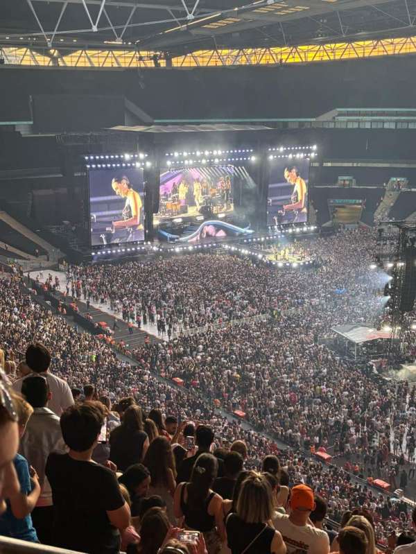 Wembley Stadium, bloc: 522, rangée: 12, place: 251